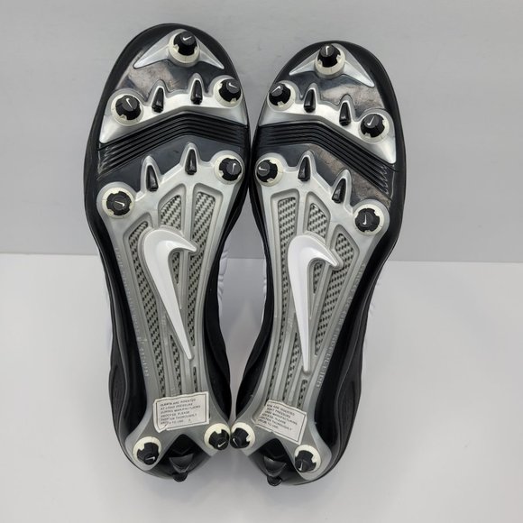 Nike Zoom Superbad Men's Football Cleats White and Black 318778-101 US Size 14 - Picture 7 of 8